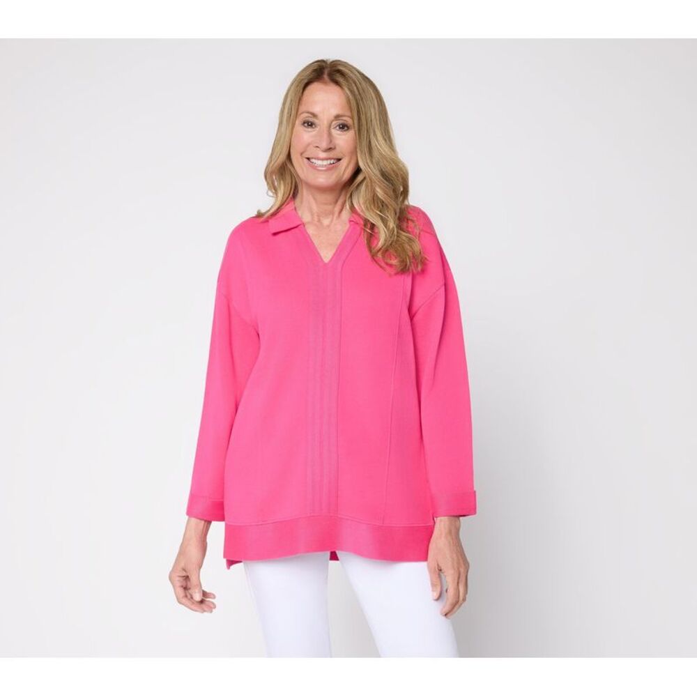 Denim & Co. Women's Top Petite PXS Make Your Selection: Beach Pink A725872